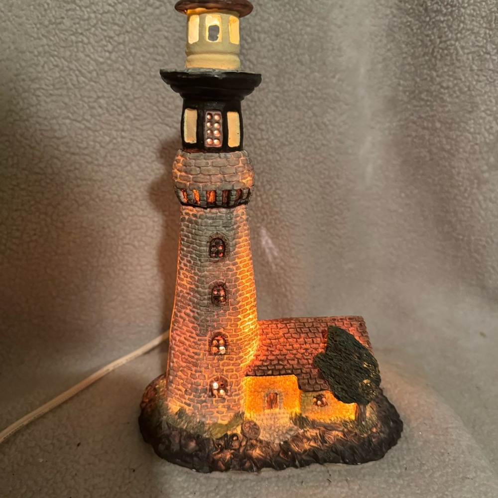Lighthouse Night Light Decor